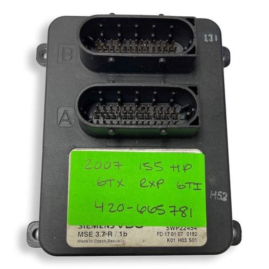 2007 155 HP SEA DOO GTX RXP GTI ECU 420-665781 2007 155 HP SEA DOO GTX RXP GTI ECU 420-665781